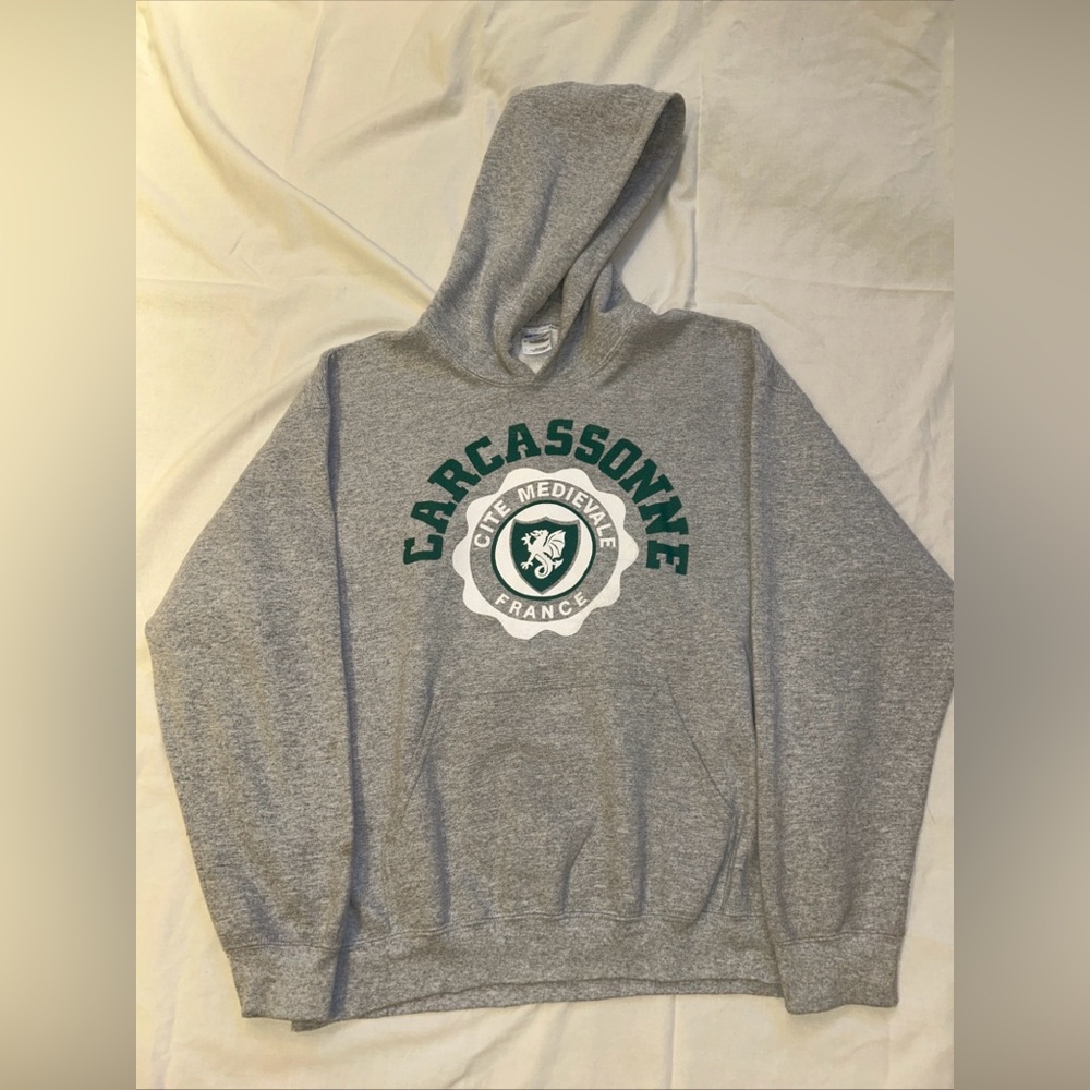France hoodie. Gray Carcassonne Hoodie France size LG.